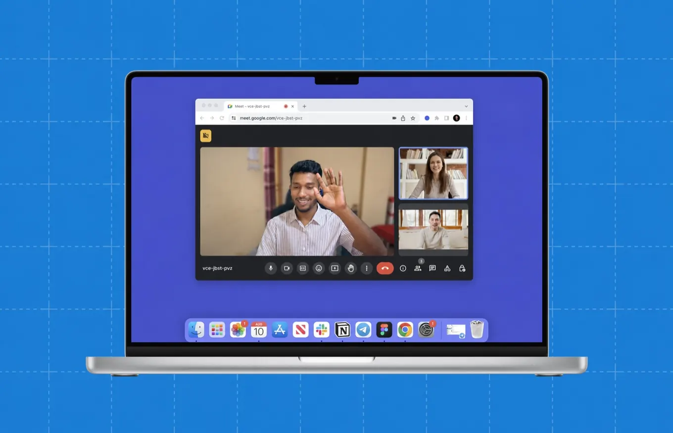 Founder on an intro call