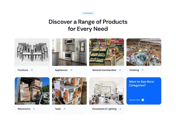 Website design sample